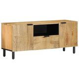 VidaXL TV meubel 105x33x46 cm massief mangohout bruin