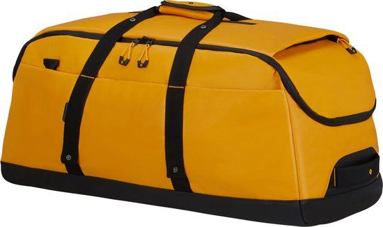Samsonite Ecodiver Duffle L Yellow - Reistas Zonder Wielen - 90L - rPet