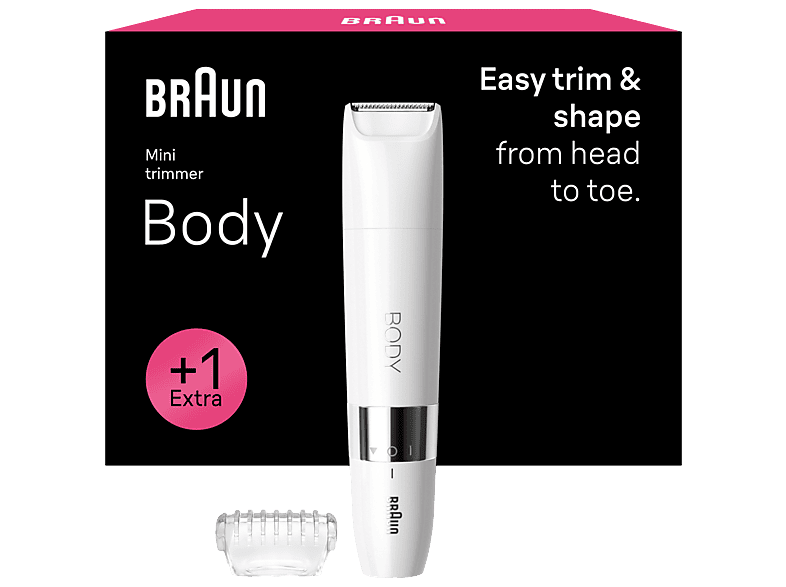 Braun BS1000 Ladyshave Wit