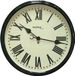 Technoline WT7050 Jumbo Wandklok - XXL - 50 cm - Beige/Zwart