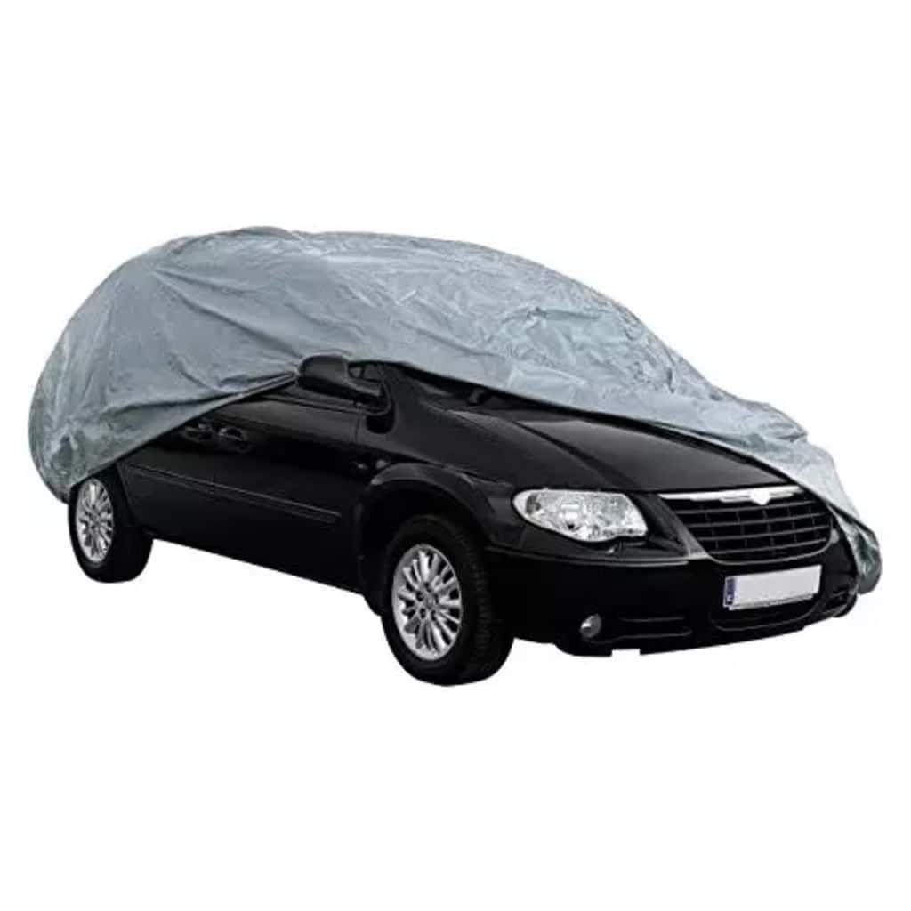 Car Plus Panda Car Plus autohoes 3XL 508 x 198 x 145 cm PVC grijs