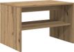 Syfax Artisanaal Eikenkleur Tv-meubel 60x40x40 cm Bewerkt Hout