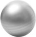 Togu Zitbal ABS 55 cm Zilver