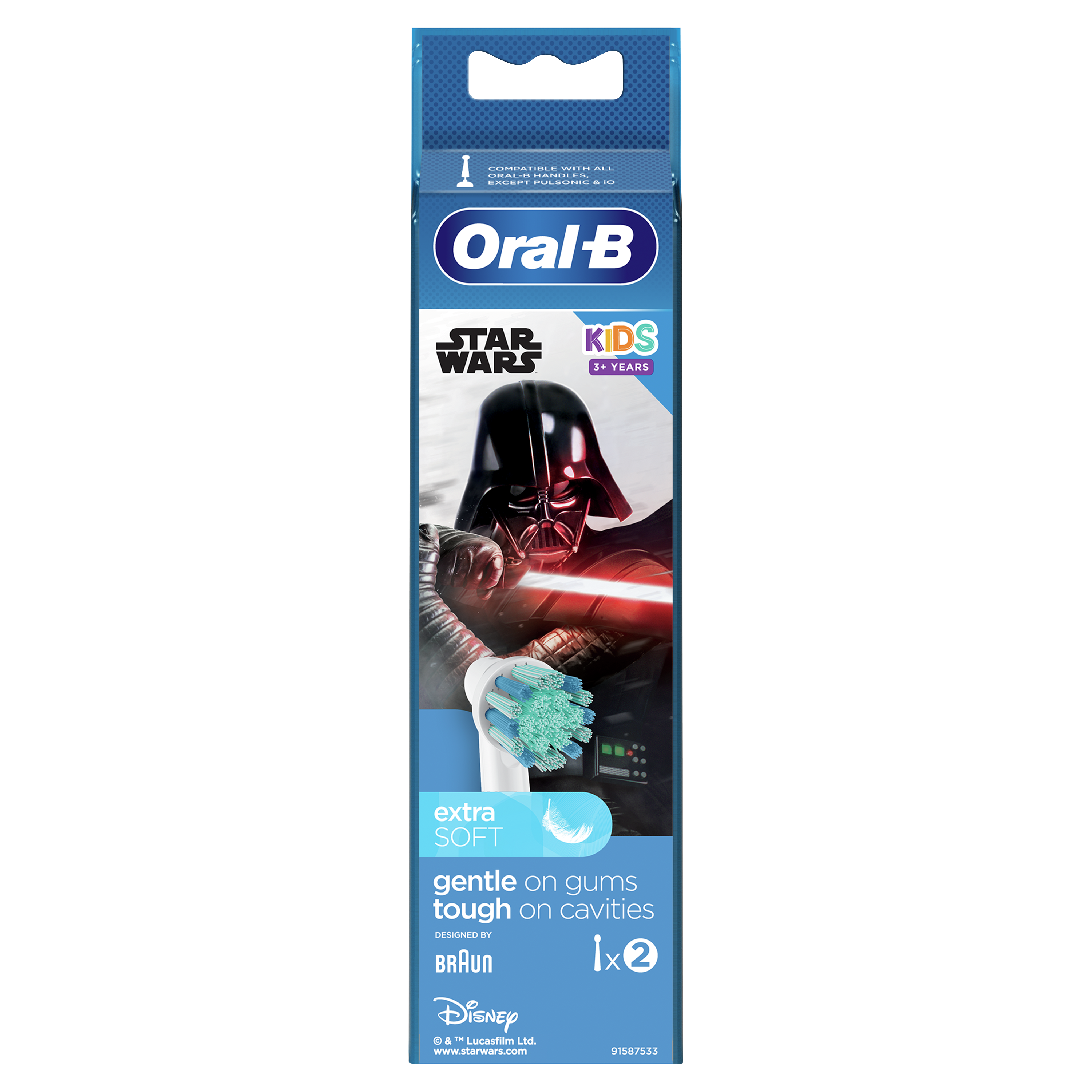 Oral-B Kids Opzetborstels Met Star Wars-figuren, 2 Stuks