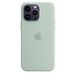 Apple iPhone 14 Pro Max Hoesje - Succulent Groen - Silicone/Microvezel