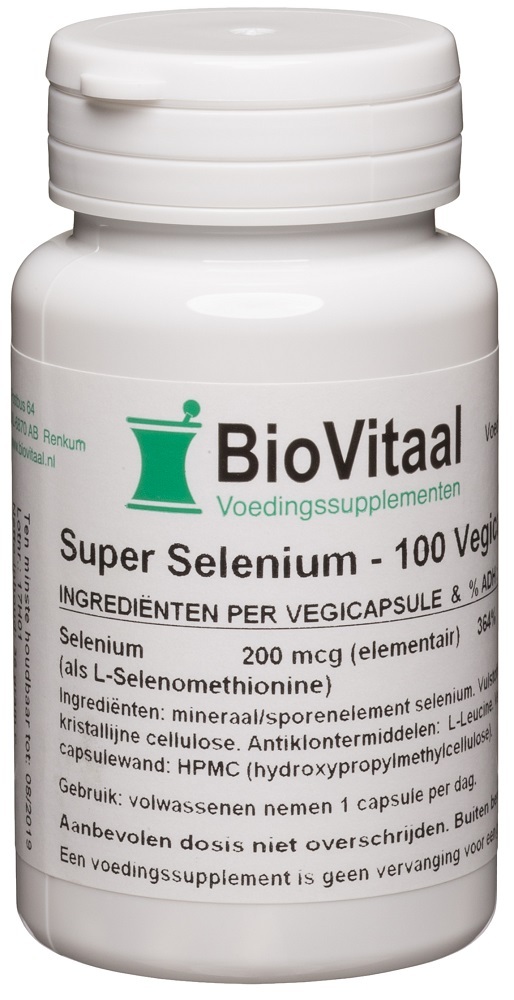 Biovitaal Super Selenium Capsules