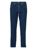 KARL LAGERFELD JEANS Taper Denim Jeans voor heren, Donkerblauw gewassen, Taille 34 /lengte 32