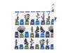 Almedahls Manique Persons kryddskåp petit motif Bleu