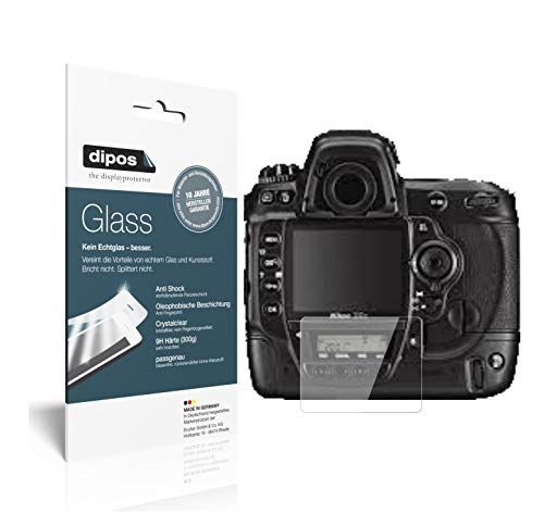dipos I 9H pantserfolie compatibel met Nikon D3x beschermfolie displaybeschermfolie