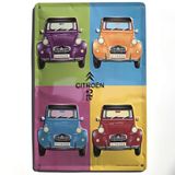 Les Collections Rétro Metalen plaat Citroen 2pk (30x20cm) model in reliëf
