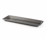 PLASTICFORTE Plantenbak water onder opvangschaal - antraciet - rechthoek - 48 x 18 cm