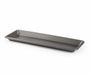 PLASTICFORTE Plantenbak water onder opvangschaal - antraciet - rechthoek - 48 x 18 cm