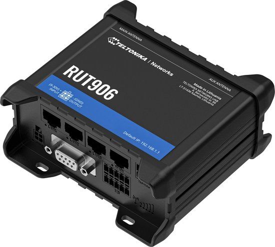 Teltonika RUT906 Industrial Dual SIM LTE Wifi Router