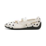 PUMA Speedcat Ballerina met riempjes zwart / wit