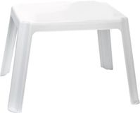 PLASTICFORTE Kunststof kindertafel wit 55 x 66 x 43 cm