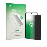 upscreen - privacy screenprotector voor Oppo F33 Pro - Folie Beschermfolie Blauwlichtfilter
