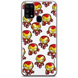 ERT GROUP mobiel telefoonhoesje voor Samsung M31 origineel en officieel erkend Marvel patroon Iron Man 031 optimaal aangepast aan de vorm van de mobiele telefoon, hoesje is gemaakt van TPU