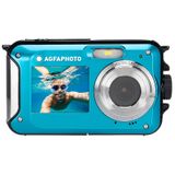 AgfaPhoto WP8000 Compact Camera - 24MP, Full HD, Blue