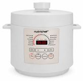 OEM Elektrische snelkookpan, 6 liter, multifunctionele kookpan (12-in-1), digitaal, wit