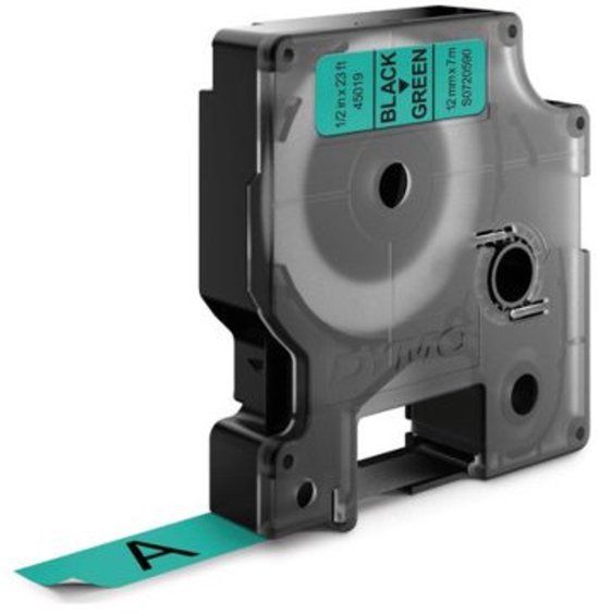 DYMO Labeltape D1 40914 720690 Blauw op Wit 9mm x 7m