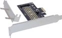 InLine® PCI Express-kaart naar 1x interne NVMe M.2 Key M, PCIe x1