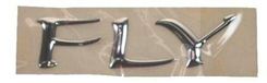 PIAGGIO Opschrift Embleem, Fly, Chroom, 655432
