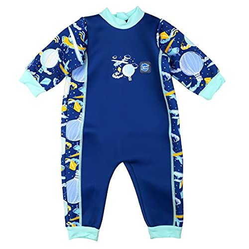 Splash About Warm in One Baby Wetsuit - Up in The Air - 0-3 Months
