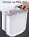 Merkloos / Sans marque Shenzhen Haorui Industrial Technology Co., Ltd. Afvalemmer 8 l Wit Kunststof Rechthoek
