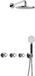 Hotbath Cobber - CW7067 - Inbouw Regendoucheset - Chroom