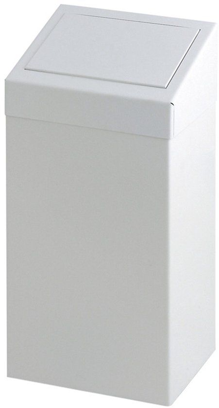 Vepa Bins Afvalbakken 50 l 34 x 26 x 70 cm Wit
