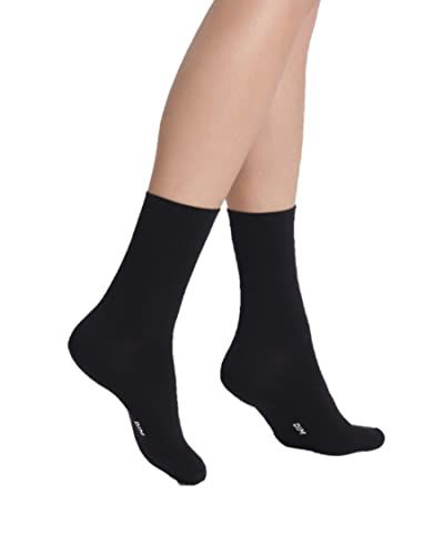 Dim Socks Skin Soft Women's x2, Black, 37-41 EU