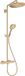 Hansgrohe Croma Select S Showerpipe EcoSmart - Brushed Bronze - 28cm - Thermostat