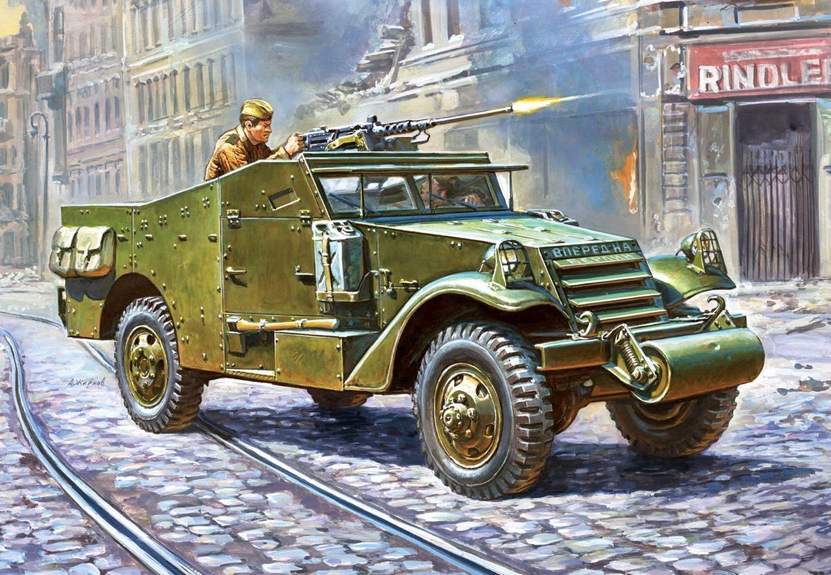 Zvezda - M-3 Armored Scout Car (Zve3519)