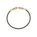 Guess - Heren Guess stalen goldplated armband GUESS ETERNITY - Armband - Staal - Goudkleurig - 21.50 cm