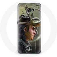 Maniacase Hoesje voor Samsung Galaxy A3 2017 Loki Thor Ragnarok met Helm Fanart Seizoen 1