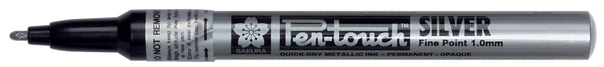 Sakura Paint Marker Pen-Touch 1 mm - Zilver