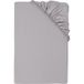 LIVARNO® Drap-housse de luxe en satin mélange coton-bambou 140-160x200x27cm (gris)