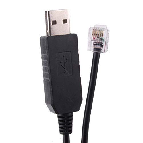 usangreen Skywatcher Telescoop AZ-GTI Mount PC Connect EQMOD Kabel voor PC naar Hand Control Poortkabel direct (6ft/180cm)