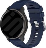 Strap-it Smartwatch siliconen bandje - donkerblauw