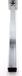 Pied en tube d'acier / Pied de meuble Pied de table 2540 4-cannelé Chrome 400mm2540