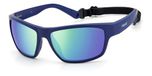 Polaroid PLD 7037/S Pjp/5z Blue 60 zonnebril, uniseks, volwassenen, Pjp/5z blauw, 60