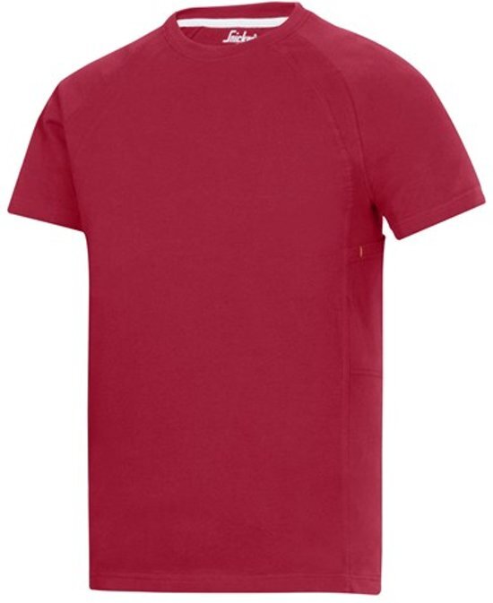 Snickers t-shirt 2504 rood maat XXL