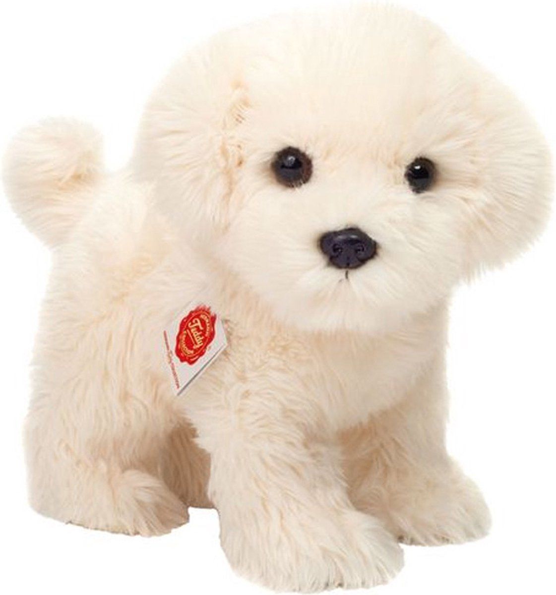 Teddy-hermann Malteser hond 23 cm. 919605 - Wit