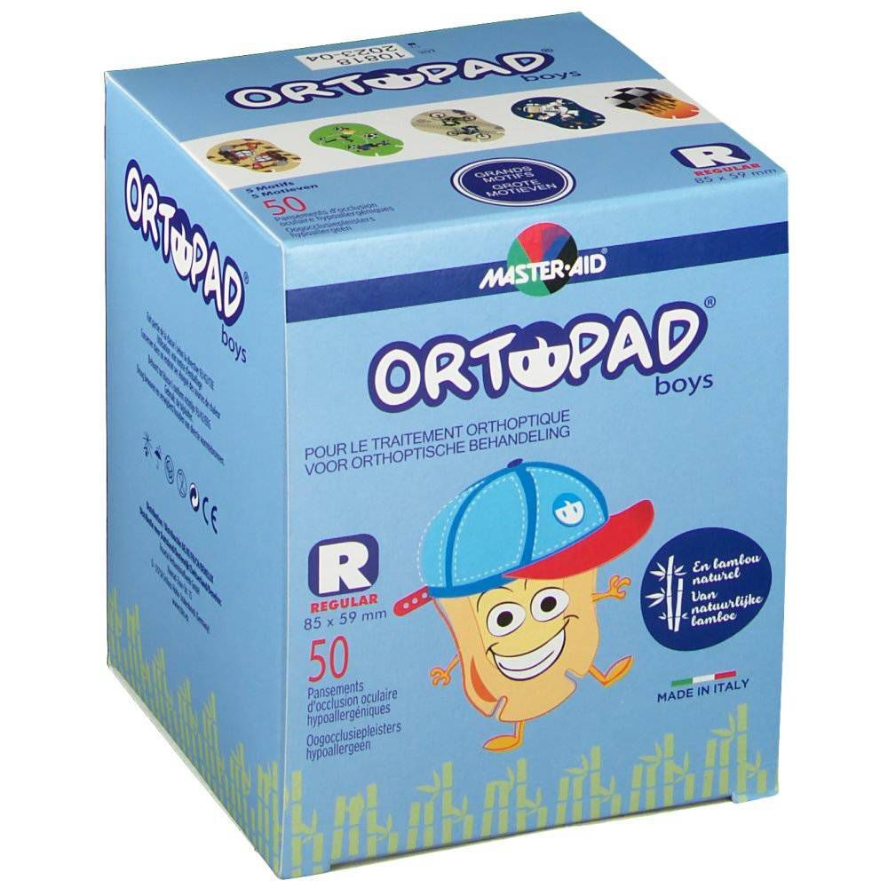 Ortopad Ortopad Boys Regular Oogpleister 5+ Jaar