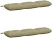 vidaXL - Set van 2 - Kussen - VIANEN - 100% - Polyester - Lichtgroen
