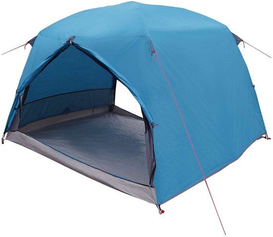 vidaXL Backpacking Tent 2-persoons Blauw Polyester