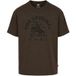 Levi's T-Shirt Bruin Graphic Logo - Maat L - Heren - Casual T-shirts