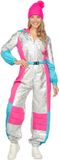 Wilbers & Wilbers Skipak Luxe Zilver - Aprés Ski Kostuum - Foute Party - Carnavalskleding - Dames - Maat XXXL-46
