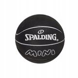 Spalding Spaldeen Mini Basketbal - Zwart Rubber