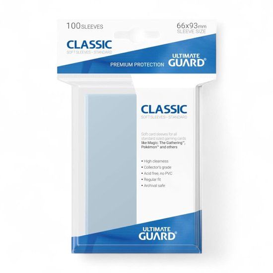 Ultimate Guard Classic Sleeves Standard Size (100)